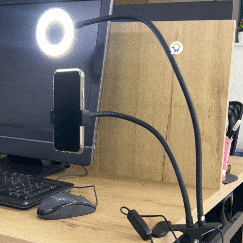 Miniatura 7 de Aro de Luz + Pinza + Soporte LO5-21